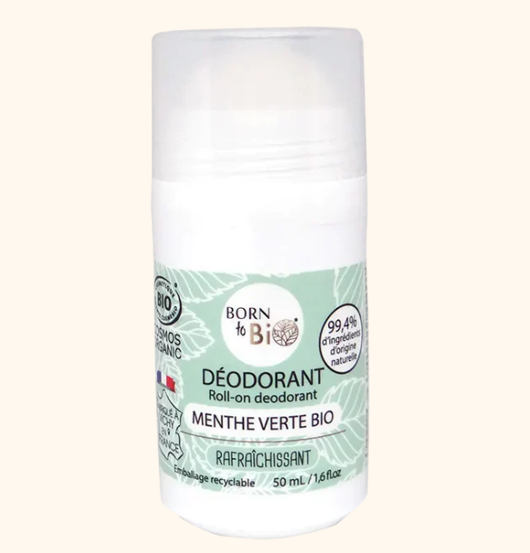 Déodorant Menthe verte - Certifié Bio