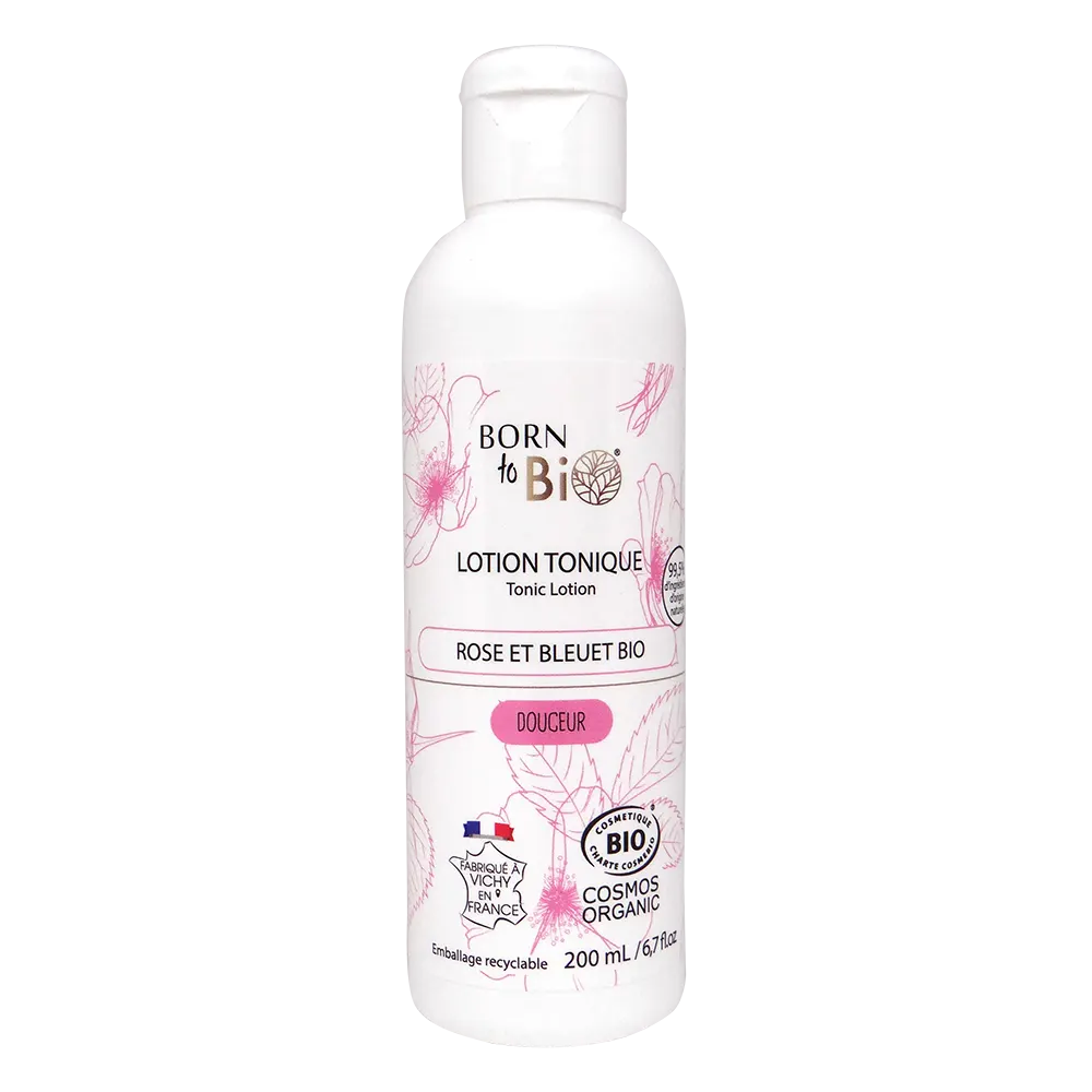 Lotion tonique Rose et Bleuet Bio